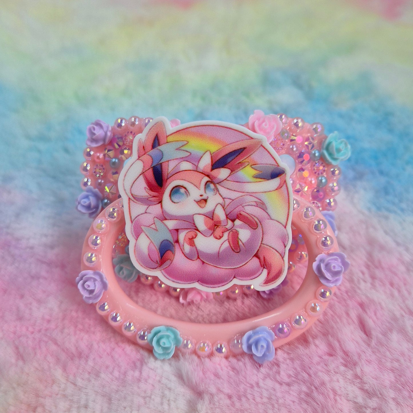 Pretty in Pink Deco Paci