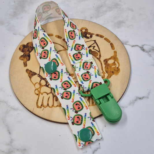 Green Melon Paci Clip